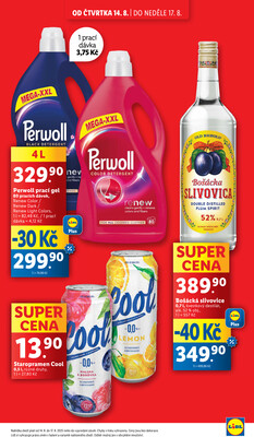Lidl Čtvrtek od 14.8. do 17.8.2025