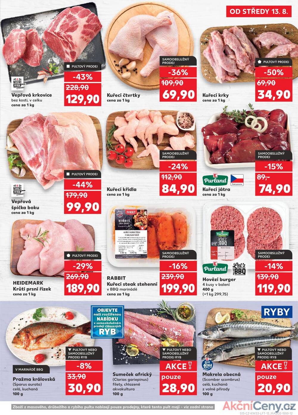 Leták Kaufland - Kaufland 13.8. - 19.8. - Kaufland - Rokycany - strana 13