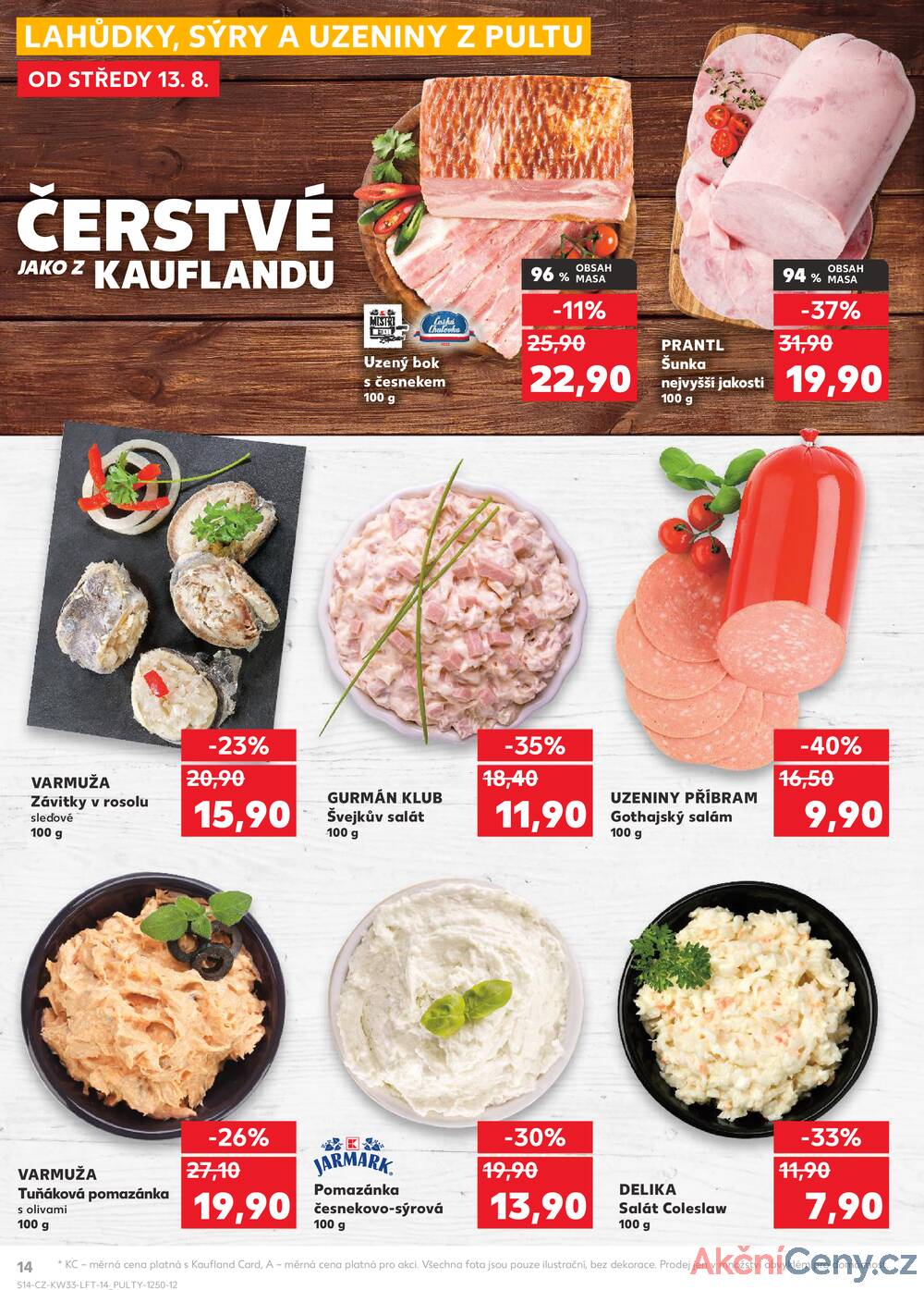 Leták Kaufland - Kaufland 13.8. - 19.8. - Kaufland - Rokycany - strana 14