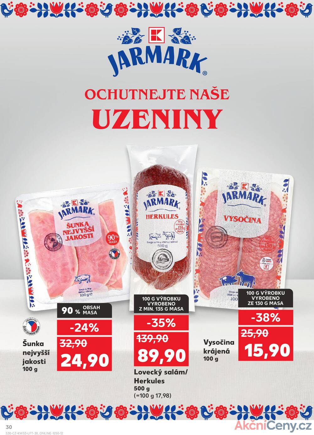 Leták Kaufland - Kaufland 13.8. - 19.8. - Kaufland - Rokycany - strana 30