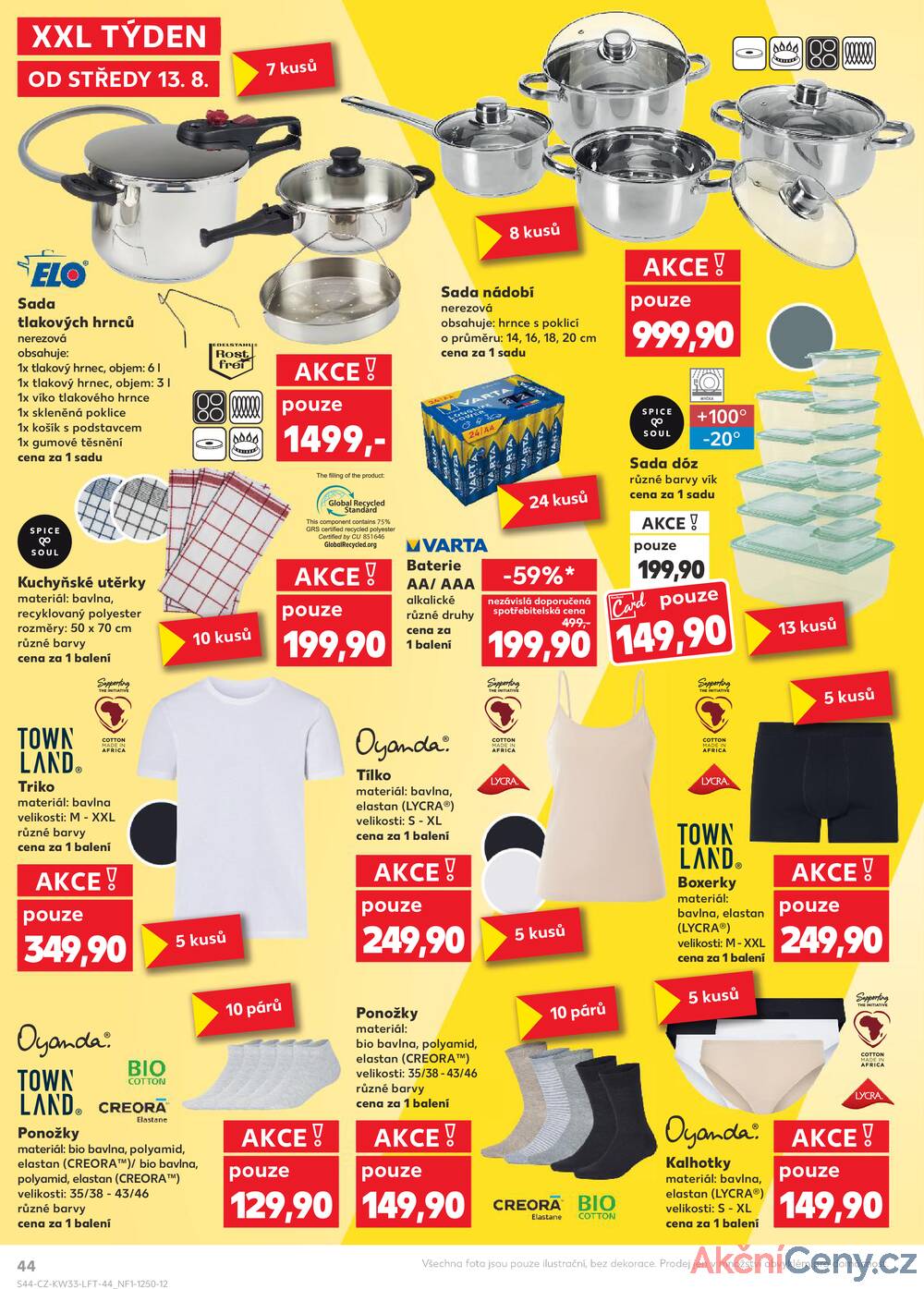 Leták Kaufland - Kaufland 13.8. - 19.8. - Kaufland - Náchod - strana 44