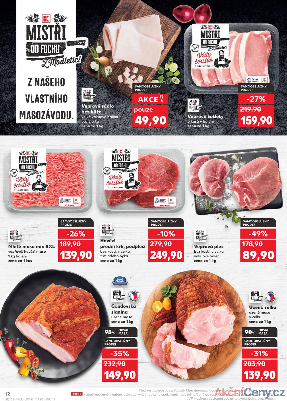 Leták Kaufland - Kaufland 13.8. - 19.8. - Kaufland - Chrudim - strana 12