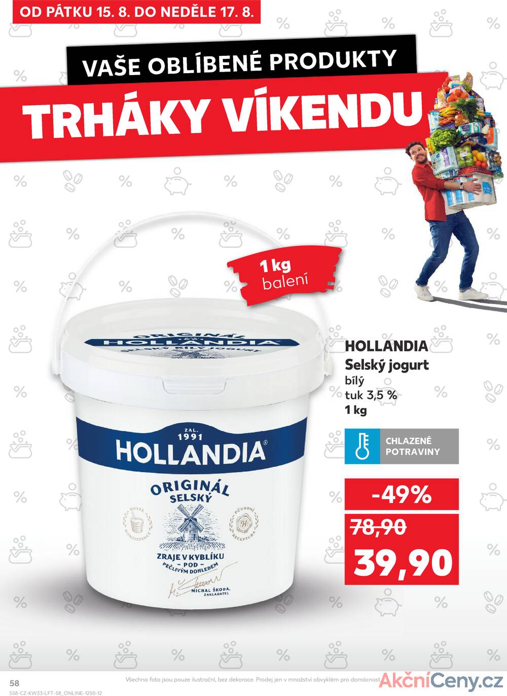 Leták Kaufland - Kaufland 13.8. - 19.8. - Kaufland - Chrudim - strana 58