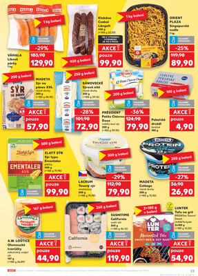Kaufland 13.8. - 19.8. - Kaufland - Chrudim