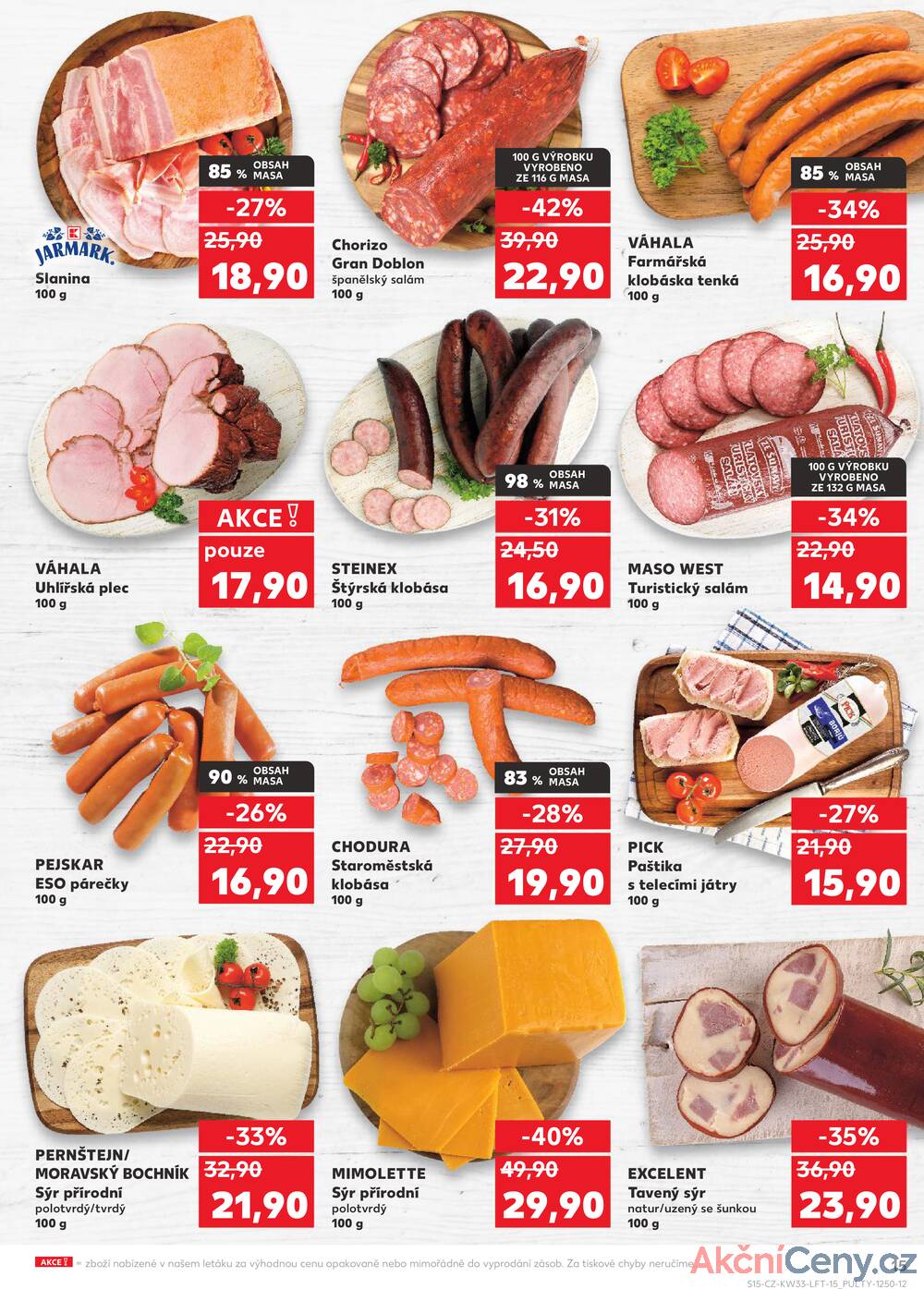 Leták Kaufland - Kaufland 13.8. - 19.8. - Kaufland - Tábor - strana 15