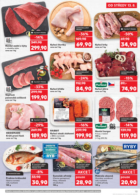Kaufland 13.8. - 19.8. - Kaufland - Jablonec nad Nisou (U Kostela)