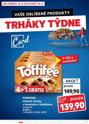 Kaufland 13.8. - 19.8. - Kaufland - Jablonec nad Nisou (U Kostela)