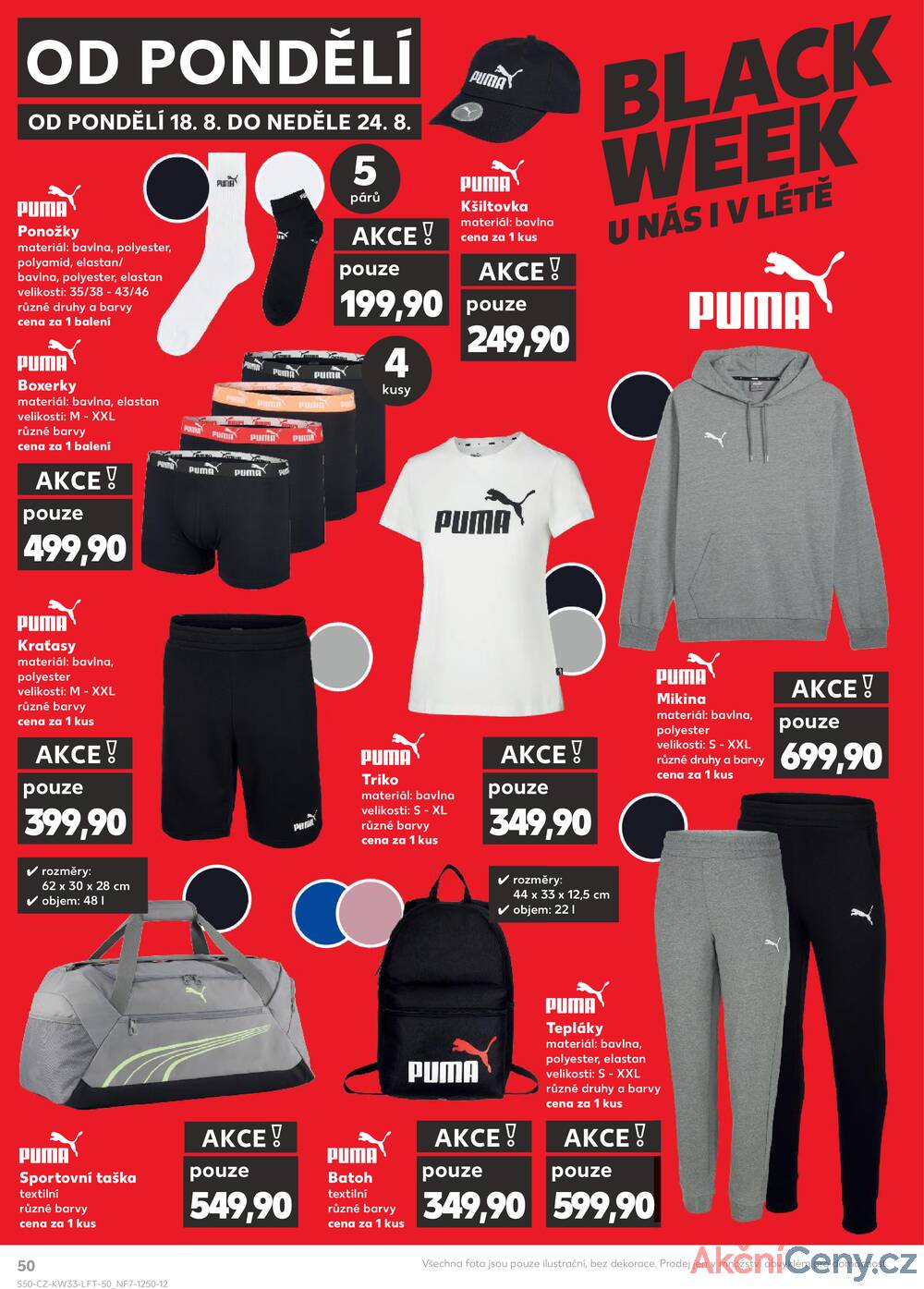 Leták Kaufland - Kaufland 13.8. - 19.8. - Kaufland - Příbram - strana 50