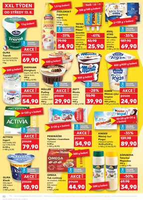 Kaufland 13.8. - 19.8. - Kaufland - Zlín ( OC Čepkov)