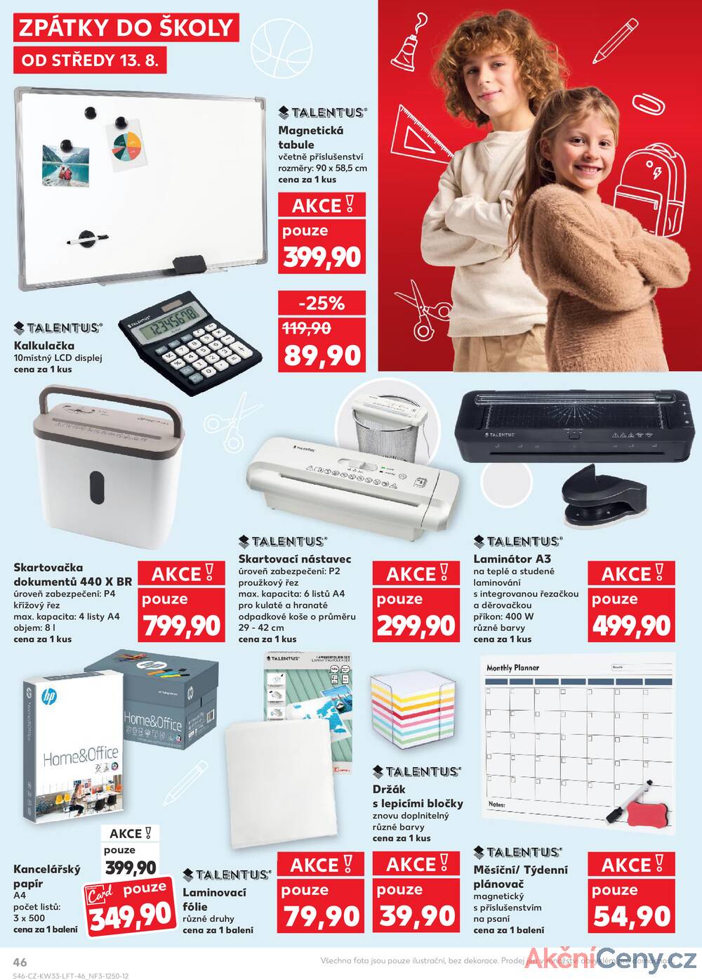 Leták Kaufland - Kaufland 13.8. - 19.8. - Kaufland - Hodonín (Konečná) - strana 46