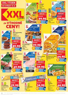 Kaufland 13.8. - 19.8. - Kaufland - Hodonín (Konečná)