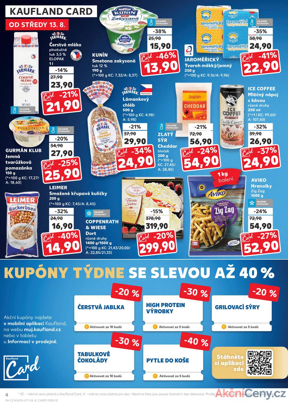 Leták Kaufland - Kaufland 13.8. - 19.8. - Kaufland - Ostrava - Zábřeh - strana 4