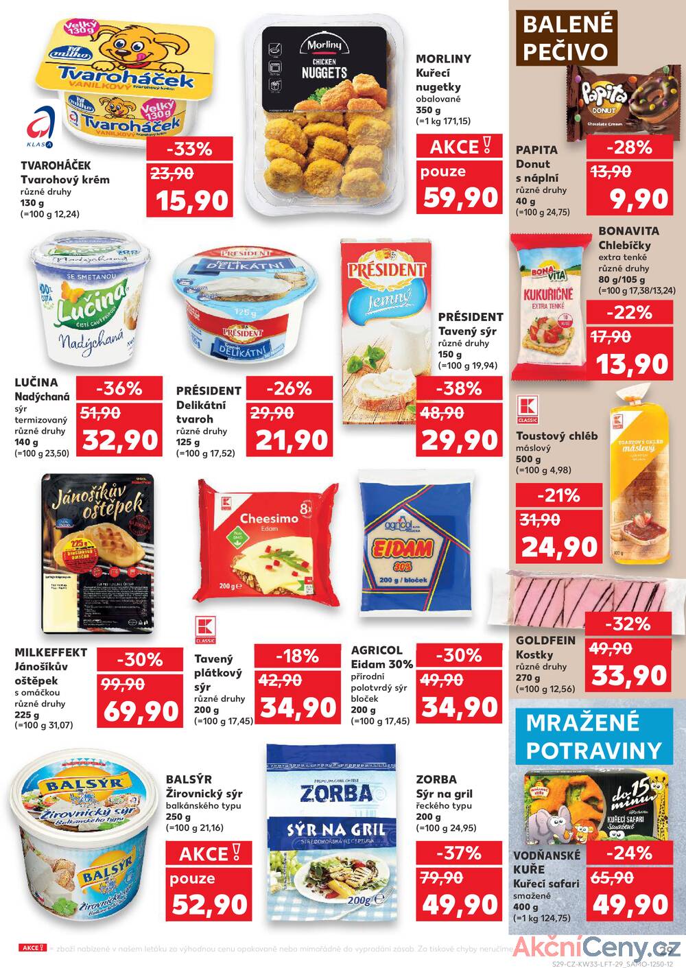 Leták Kaufland - Kaufland 13.8. - 19.8. - Kaufland - Ostrava - Zábřeh - strana 29