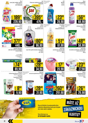 JIP Cash & Carry České Budějovice, Most, Náchod, Polička, Sušice a Svoboda nad Úpou od 13.8. do 19.8.2025