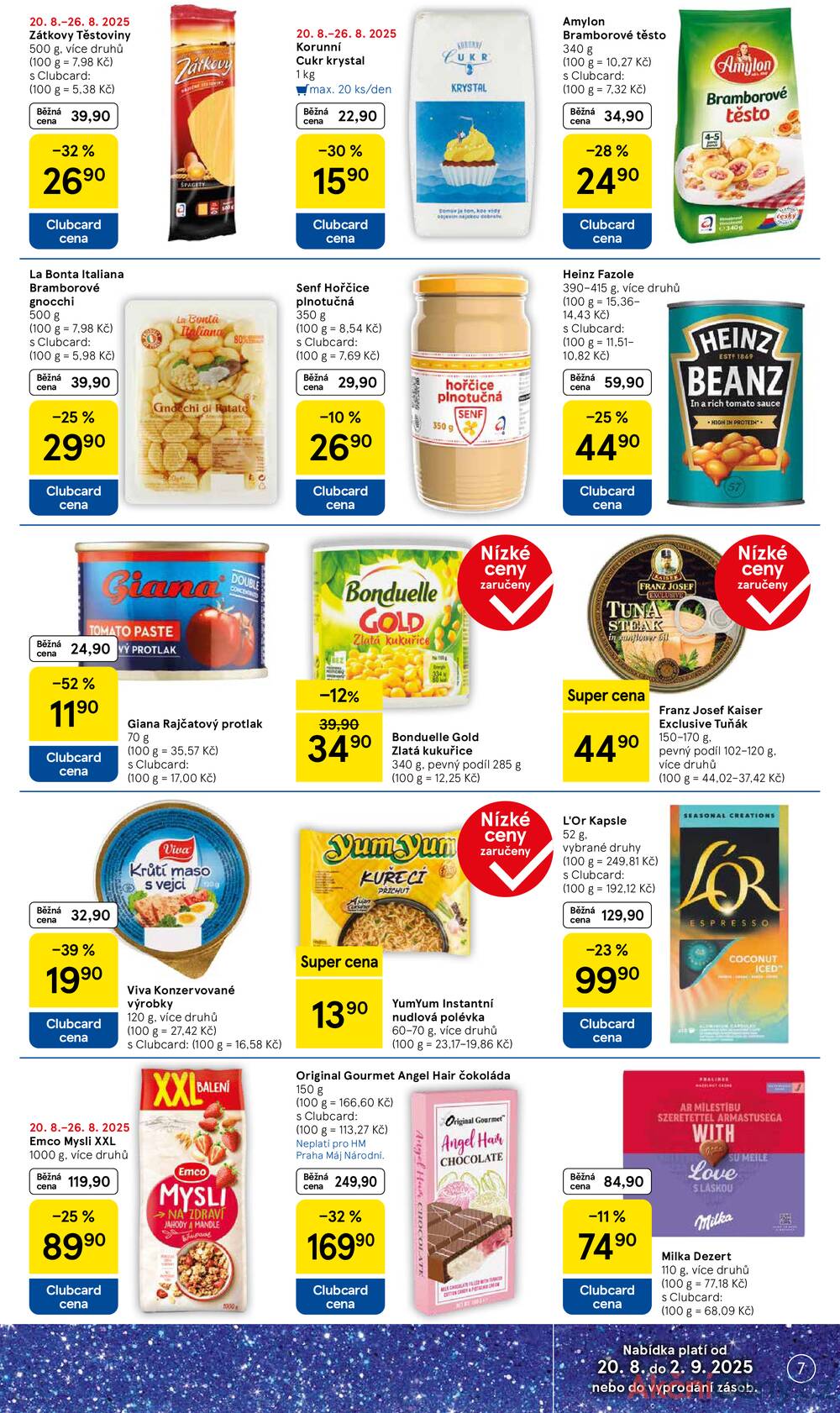 Leták Tesco - Tesco malé hypermarkety od 20.8. do 26.8.2025 - strana 7