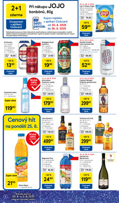 Tesco malé hypermarkety od 20.8. do 26.8.2025