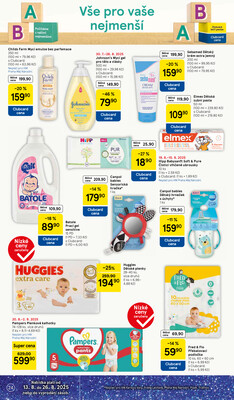 Tesco malé hypermarkety od 20.8. do 26.8.2025