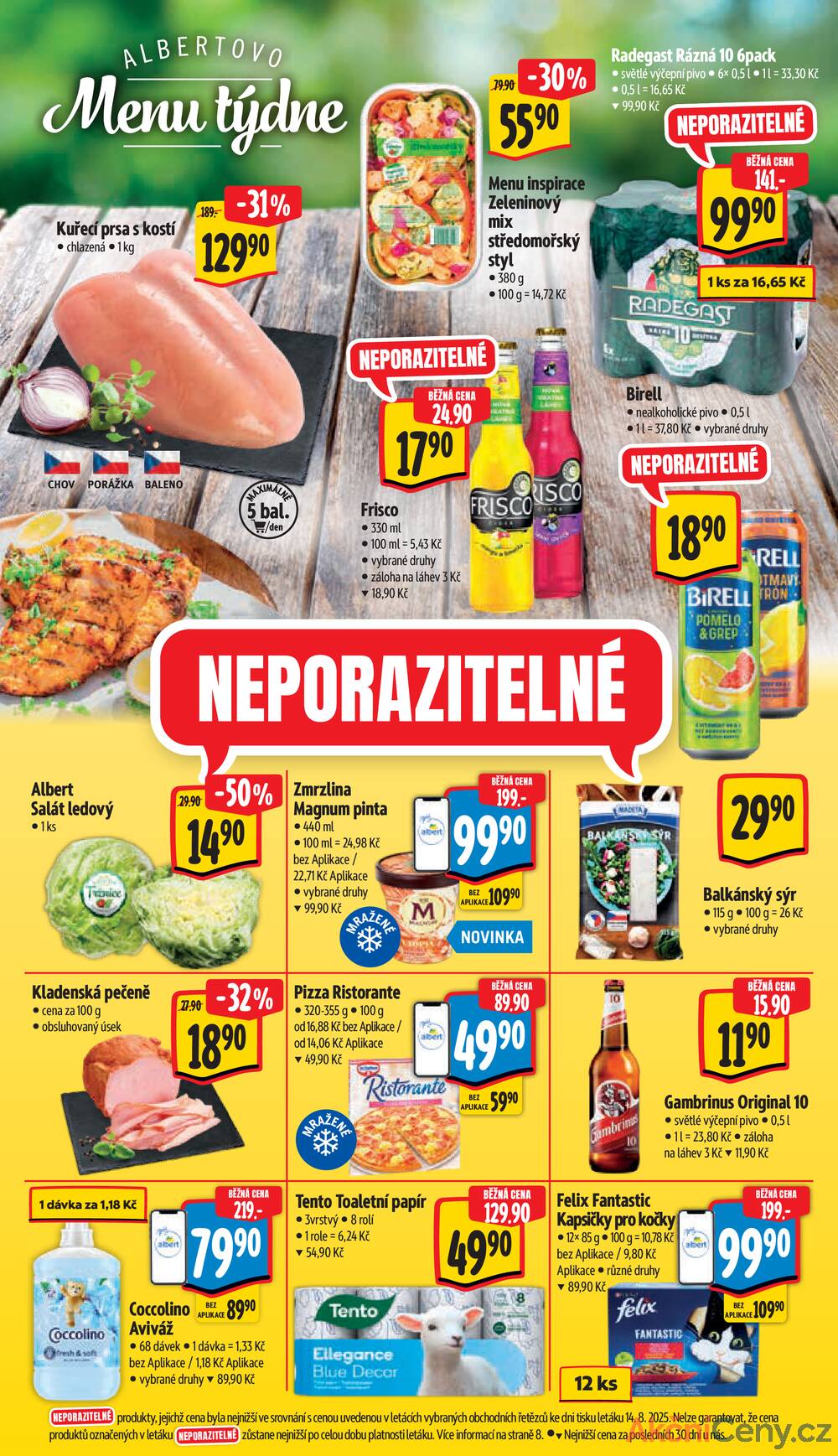 Leták Albert - Albert Supermarket od 20.8. do 26.8.2025 - strana 40 Leták Albert - Albert Supermarket od 20.8. do 26.8.2025 - strana 40