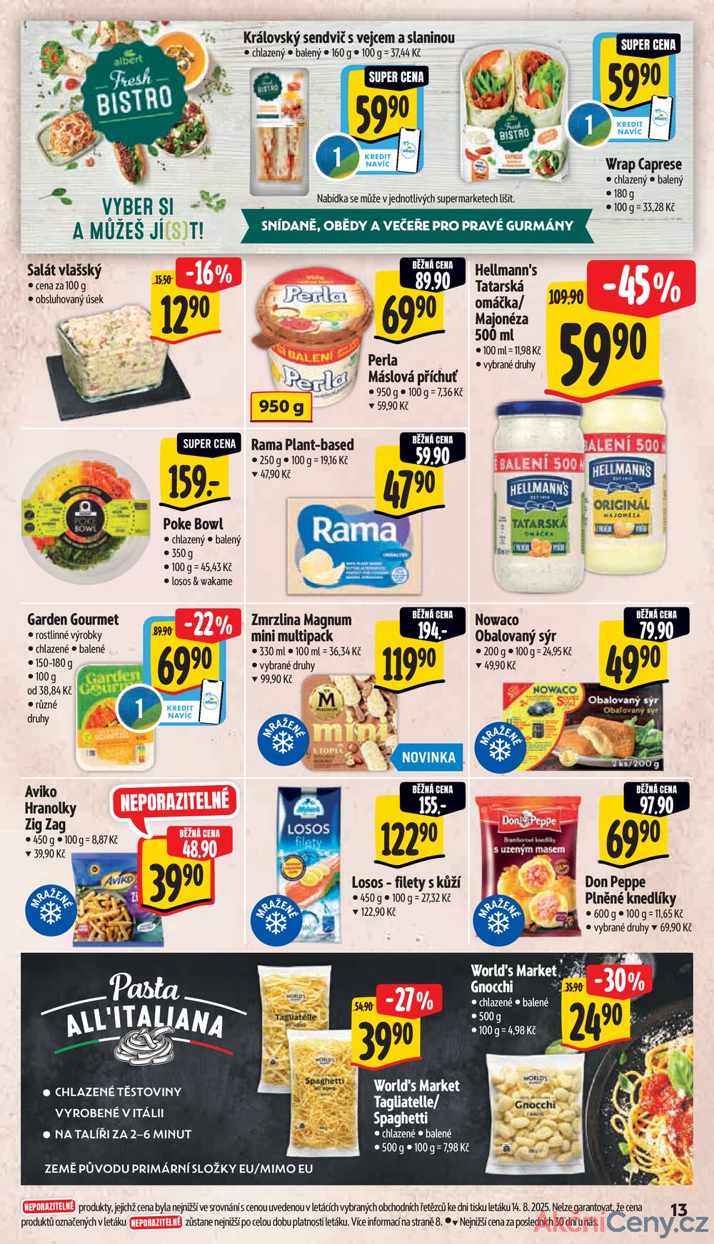 Leták Albert - Albert Supermarket Jihomoravský od 20.8. do 26.8.2025 - strana 21