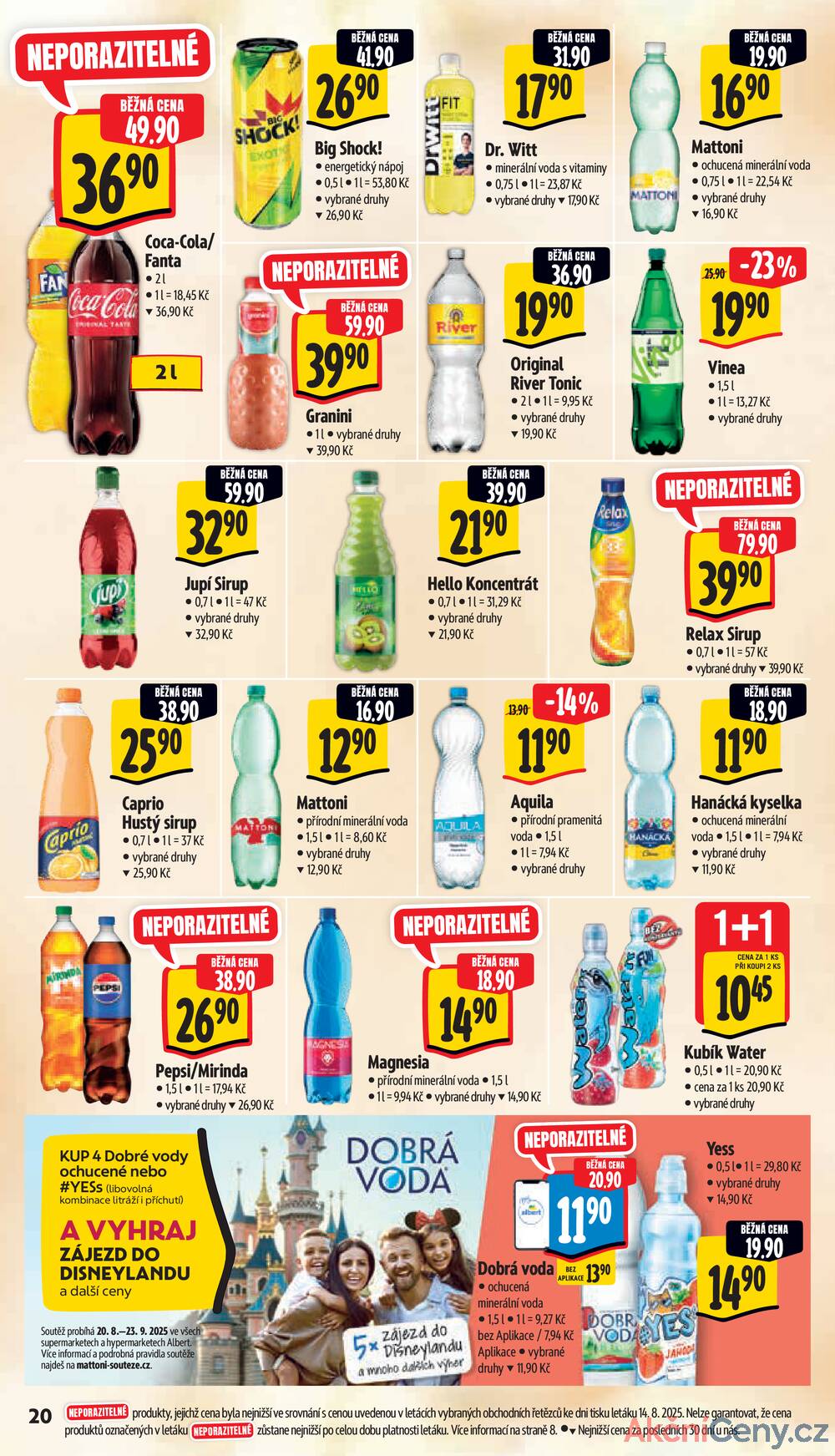 Leták Albert - Albert Supermarket Jihomoravský od 20.8. do 26.8.2025 - strana 28