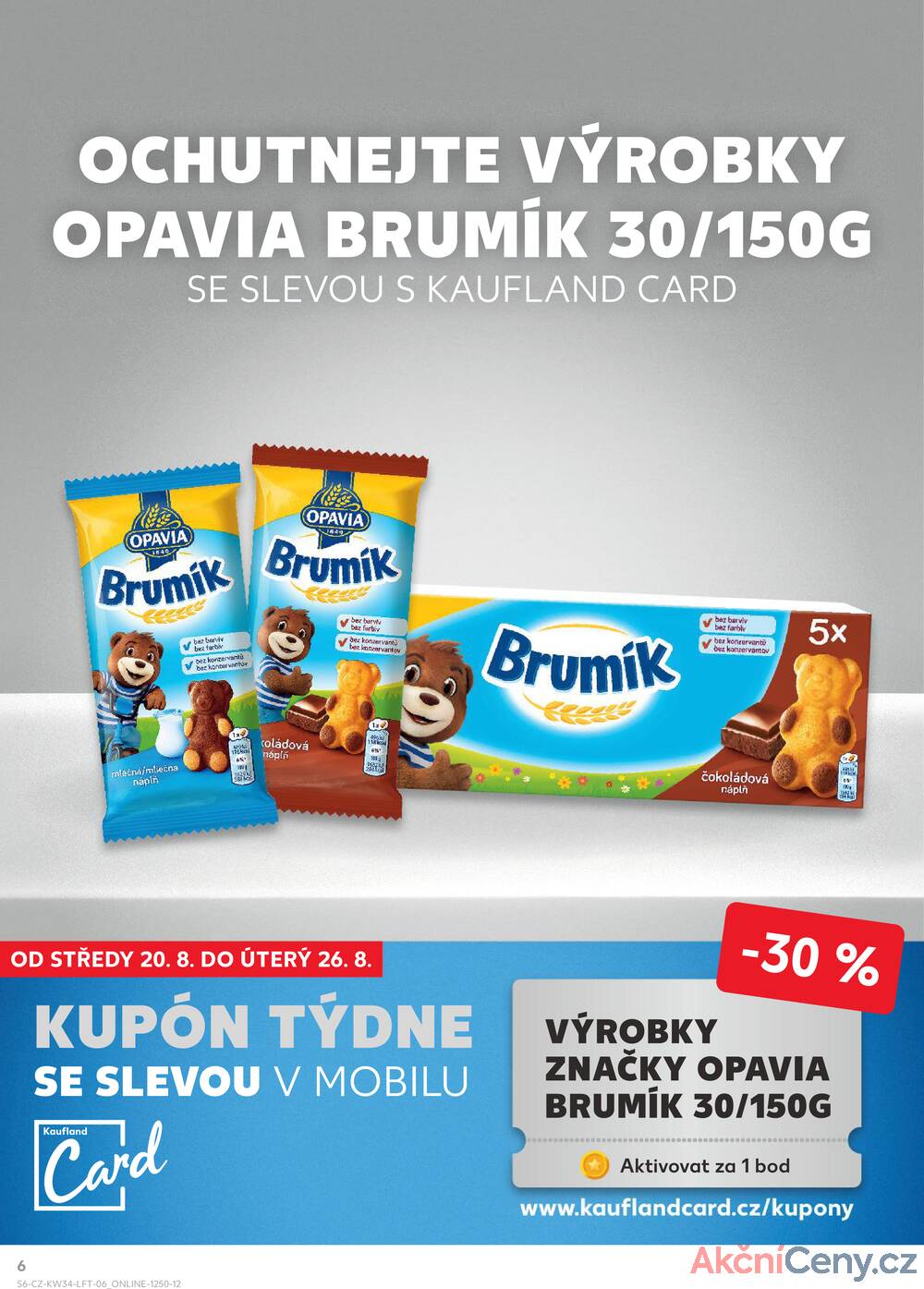 Leták Kaufland - Kaufland 20.8. - 26.8. - Kaufland - Děčín - strana 6