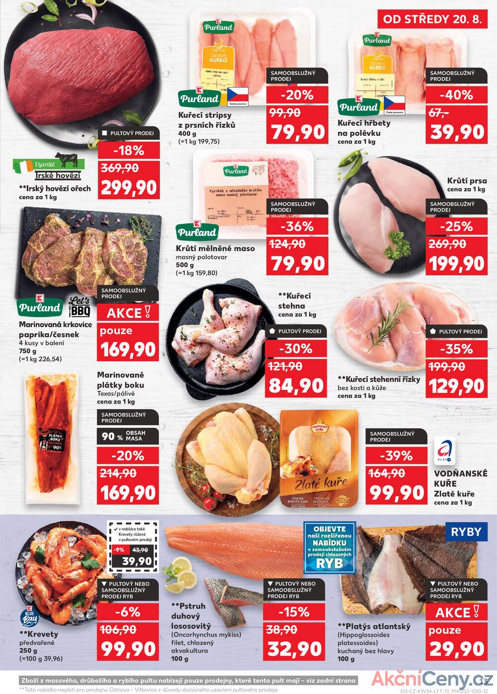 Leták Kaufland - Kaufland 20.8. - 26.8. - Kaufland - Děčín - strana 13