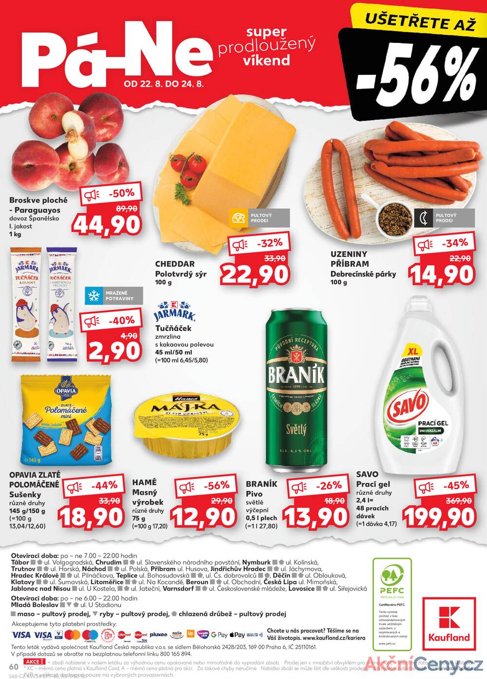 Leták Kaufland - Kaufland 20.8. - 26.8. - Kaufland - Děčín - strana 60