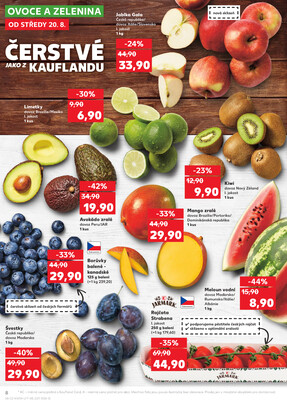 Kaufland 20.8. - 26.8. - Kaufland - Česká Lípa