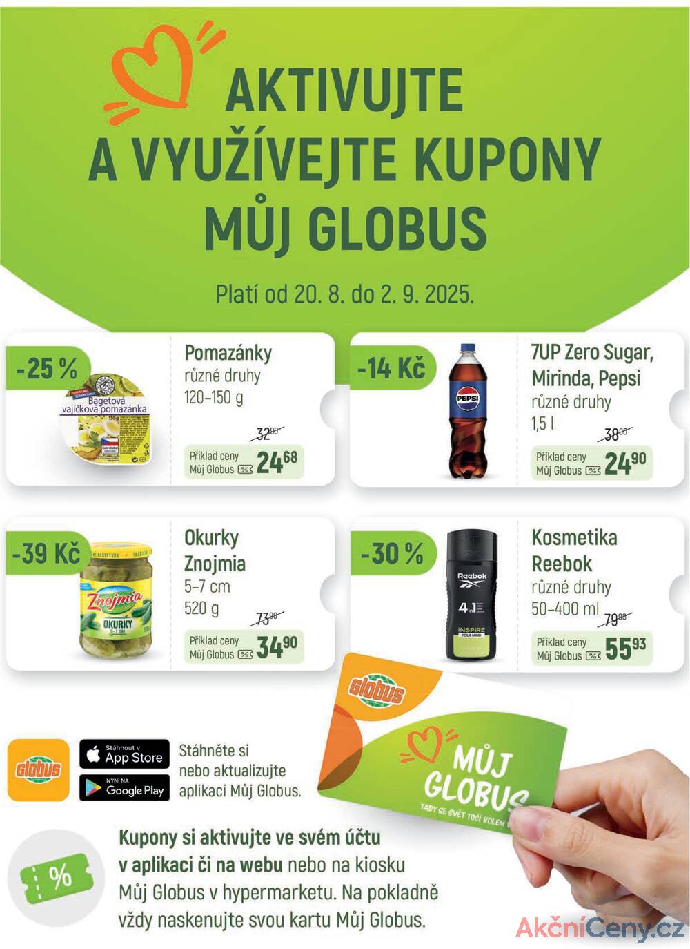Leták Globus - Akční leták Globus 20.8. - 26.8.2025 - Globus Praha - Centrum Černý Most - strana 35