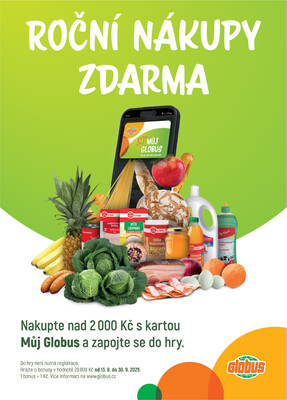 Akční leták Globus 20.8. - 26.8.2025 - Globus Pardubice