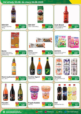 Tamda Foods od 20.8. do 26.8.2025
