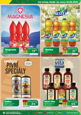 Tamda Foods od 20.8. do 26.8.2025