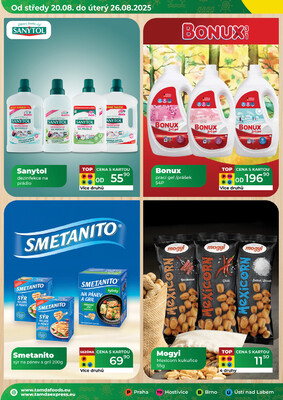 Tamda Foods od 20.8. do 26.8.2025