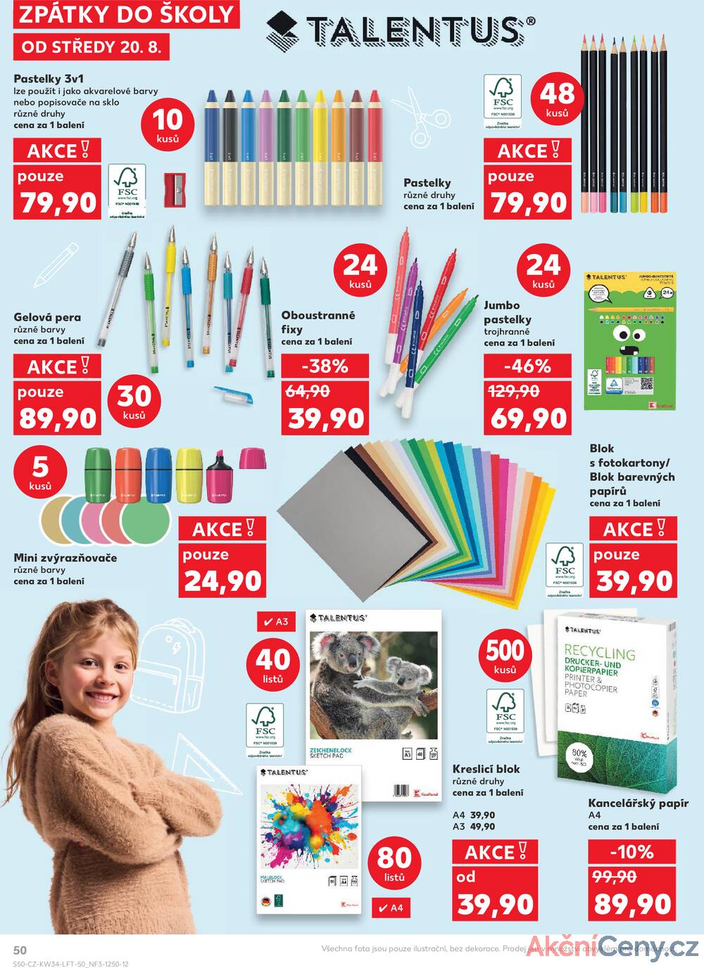 Leták Kaufland - Kaufland 20.8. - 26.8. - Kaufland - Pardubice (S. K. Neumanna) - strana 50