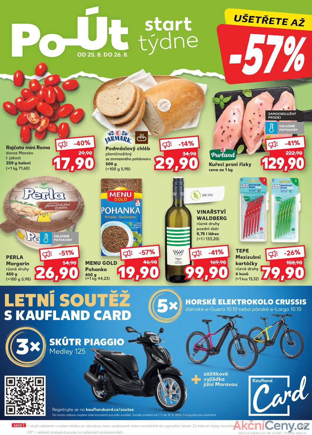 Leták Kaufland - Kaufland 20.8. - 26.8. - Kaufland - Pardubice (S. K. Neumanna) - strana 59