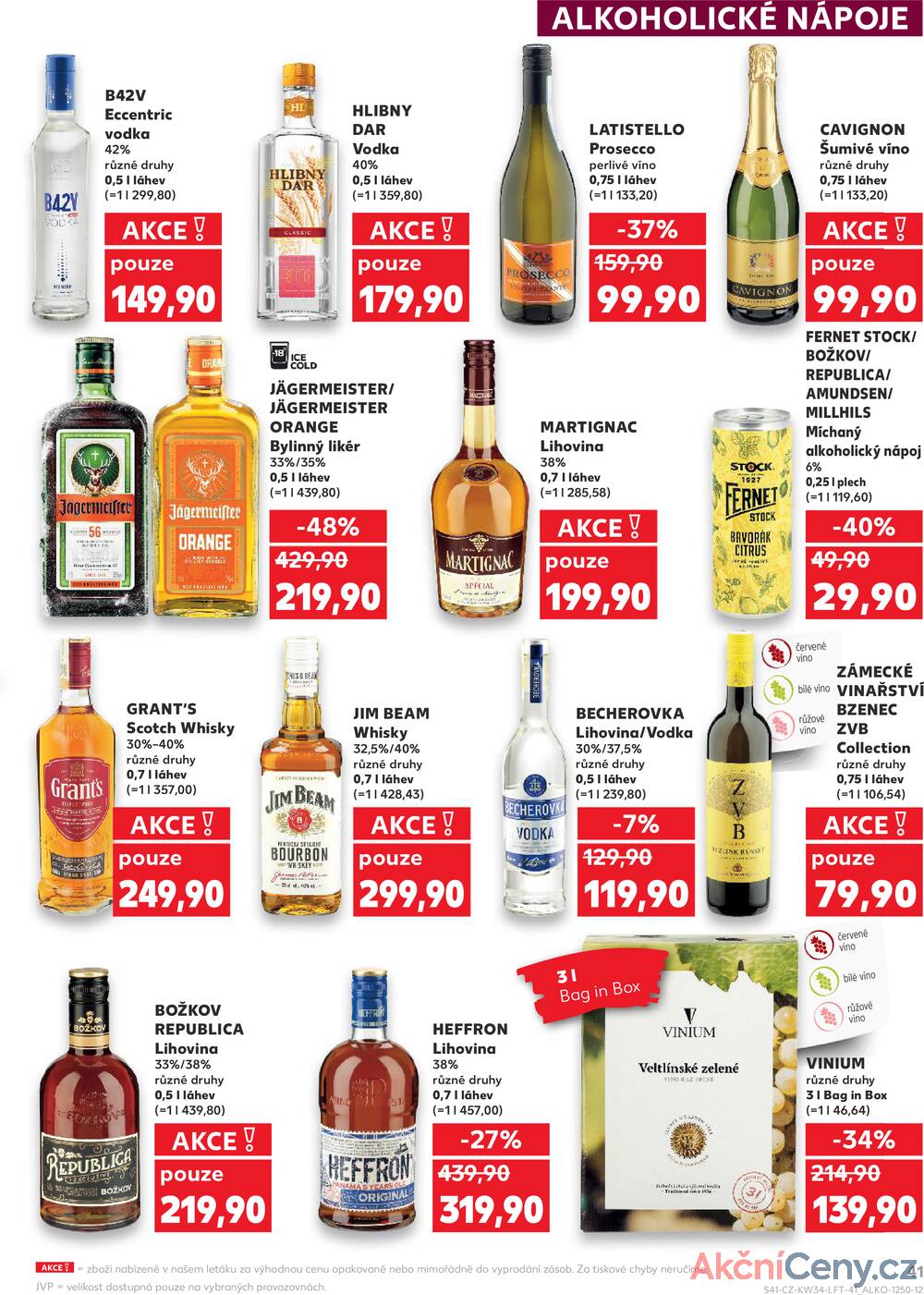 Leták Kaufland - Kaufland 20.8. - 26.8. - Kaufland - Rakovník (ul. Luženská) - strana 41