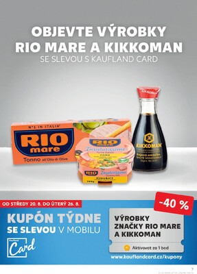 Kaufland 20.8. - 26.8. - Kaufland - Rakovník (ul. Luženská)