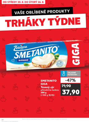 Kaufland 20.8. - 26.8. - Kaufland - Jičín