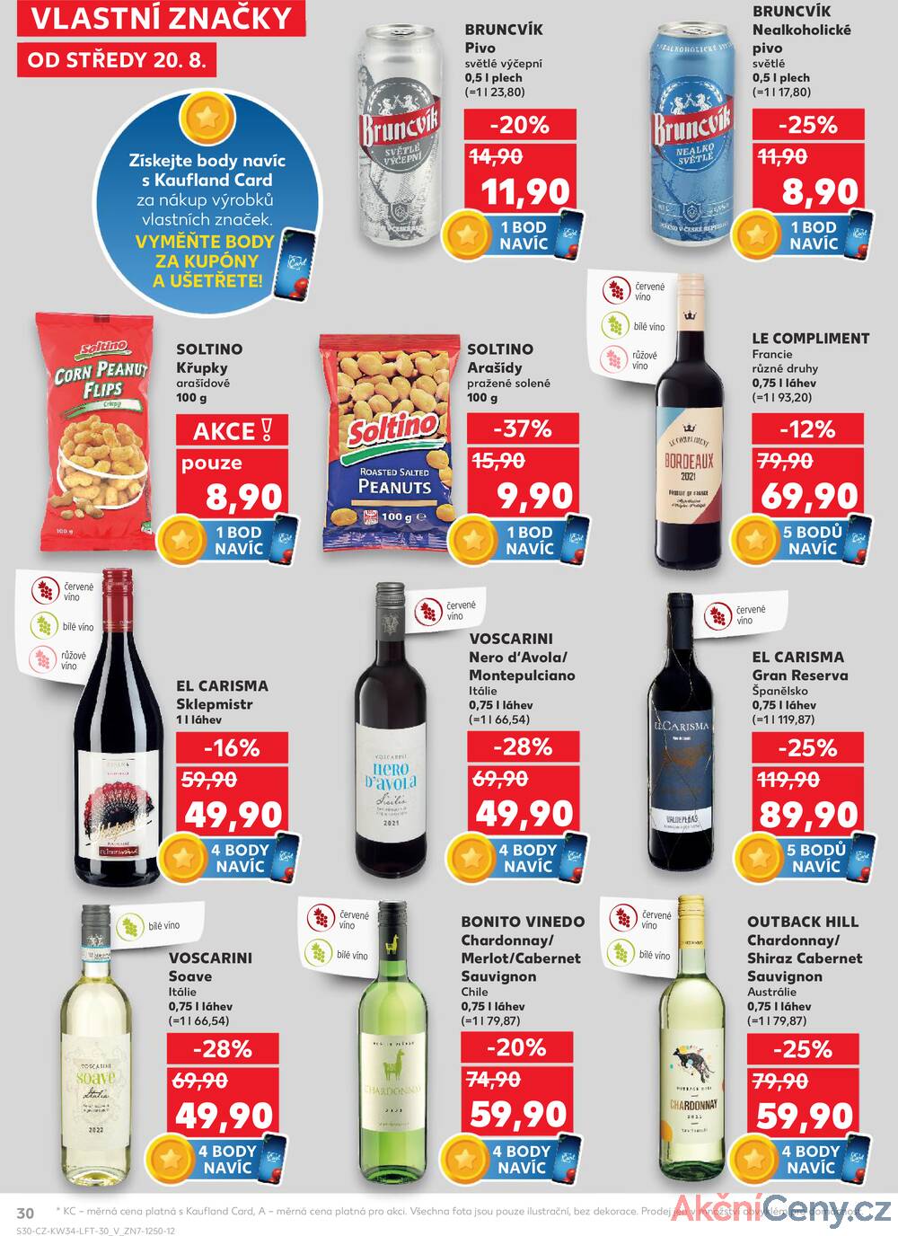 Leták Kaufland - Kaufland 20.8. - 26.8. - Kaufland - Jeseník 1 - strana 30