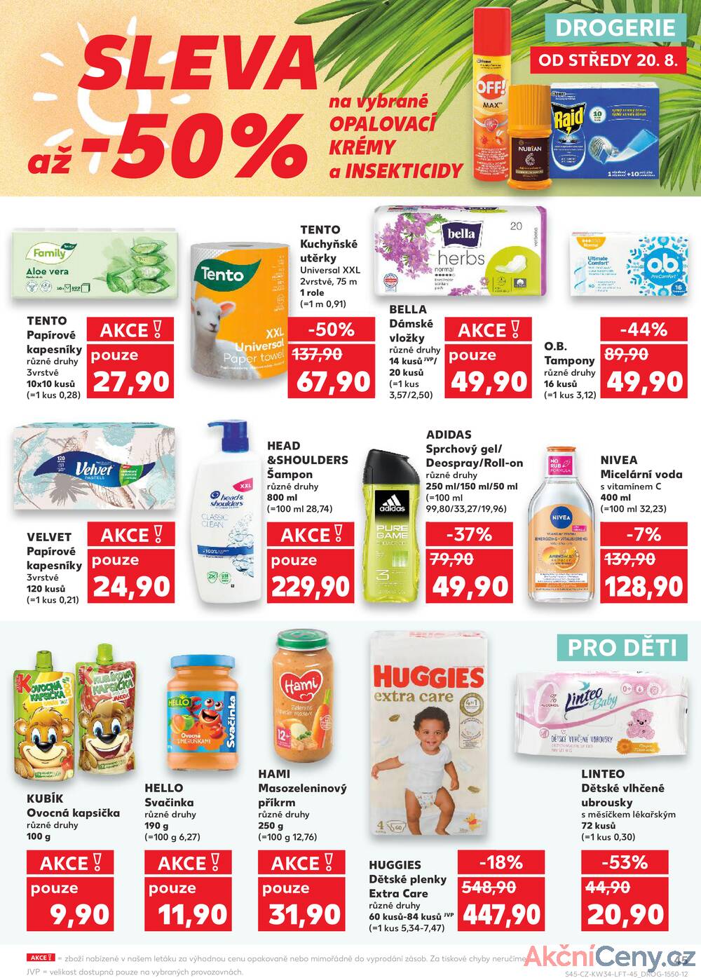 Leták Kaufland - Kaufland 20.8. - 26.8. - Kaufland - Jeseník 1 - strana 45