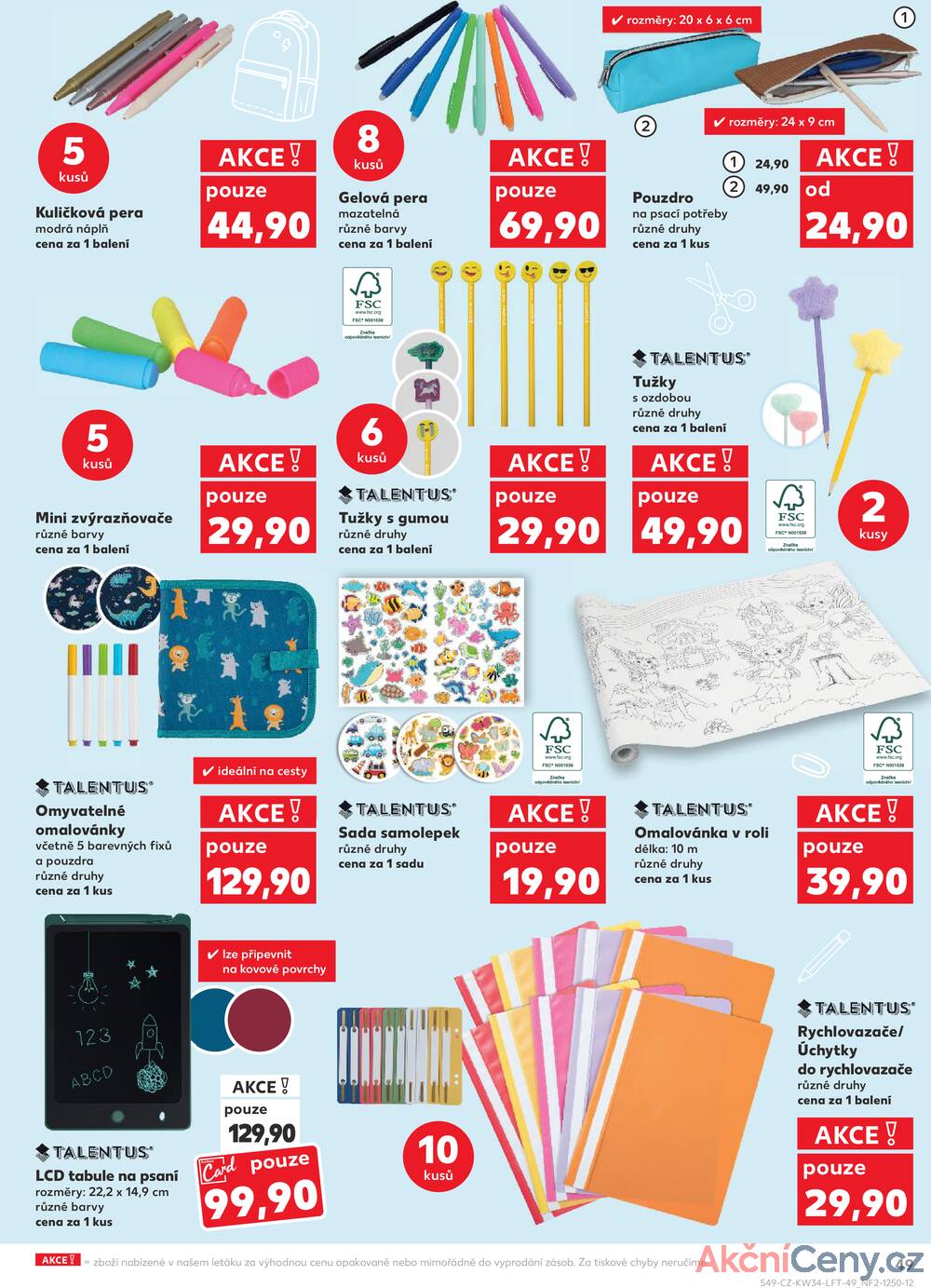 Leták Kaufland - Kaufland 20.8. - 26.8. - Kaufland - Jeseník 1 - strana 49