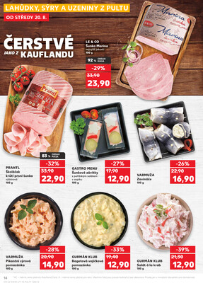 Kaufland 20.8. - 26.8. - Kaufland - Jeseník 1