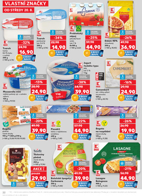 Kaufland 20.8. - 26.8. - Kaufland - Jeseník 1