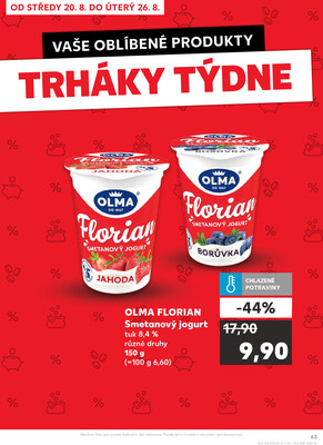 Kaufland 20.8. - 26.8. - Kaufland - Jeseník 1