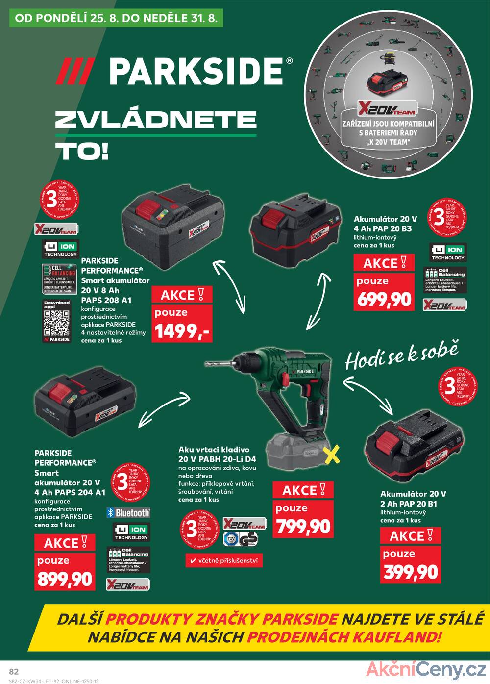 Leták Kaufland - Kaufland 20.8. - 26.8. - Kaufland - Nový Jičín - strana 82