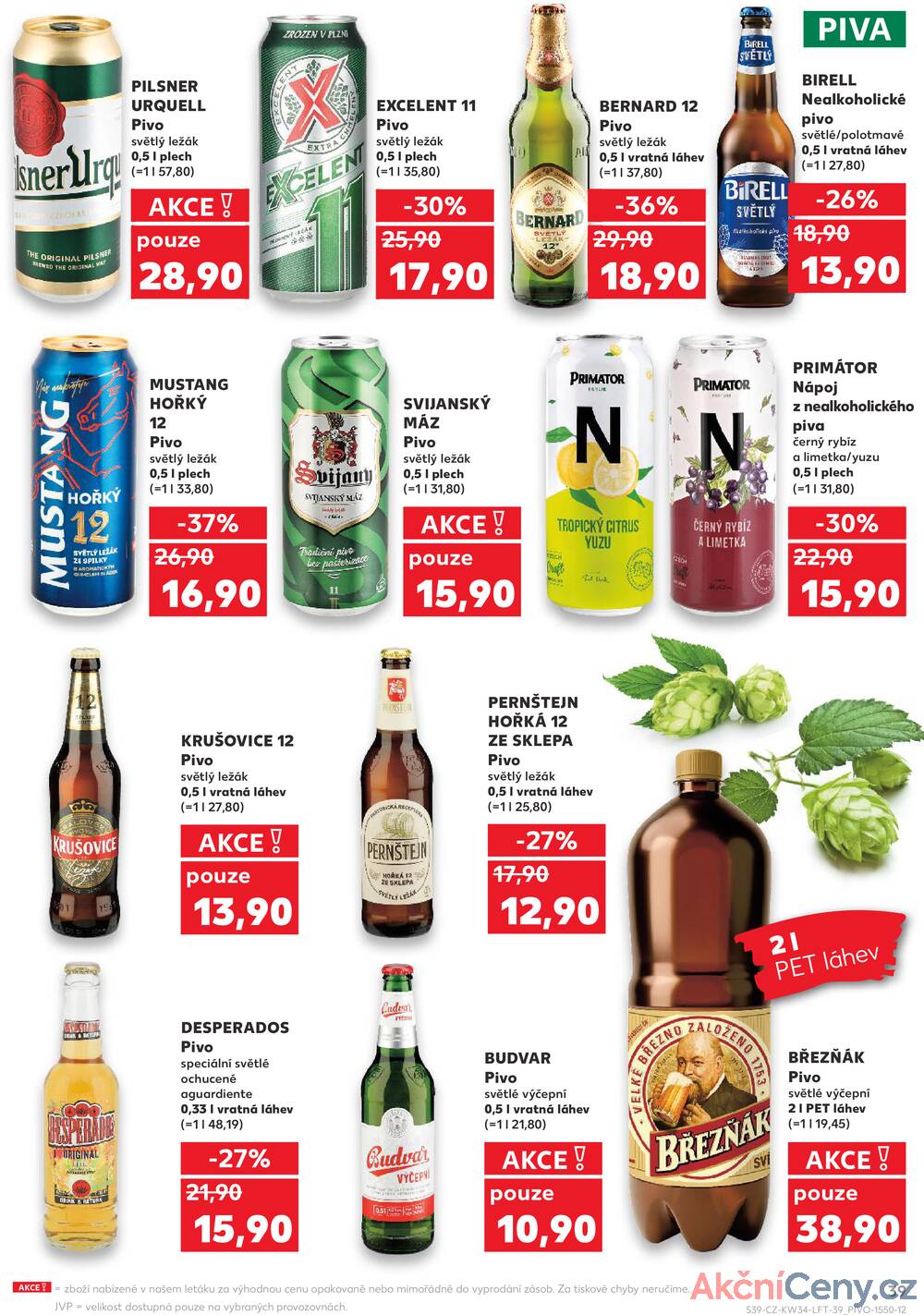 Leták Kaufland - Kaufland 20.8. - 26.8. - Kaufland - Český Těšín - strana 39