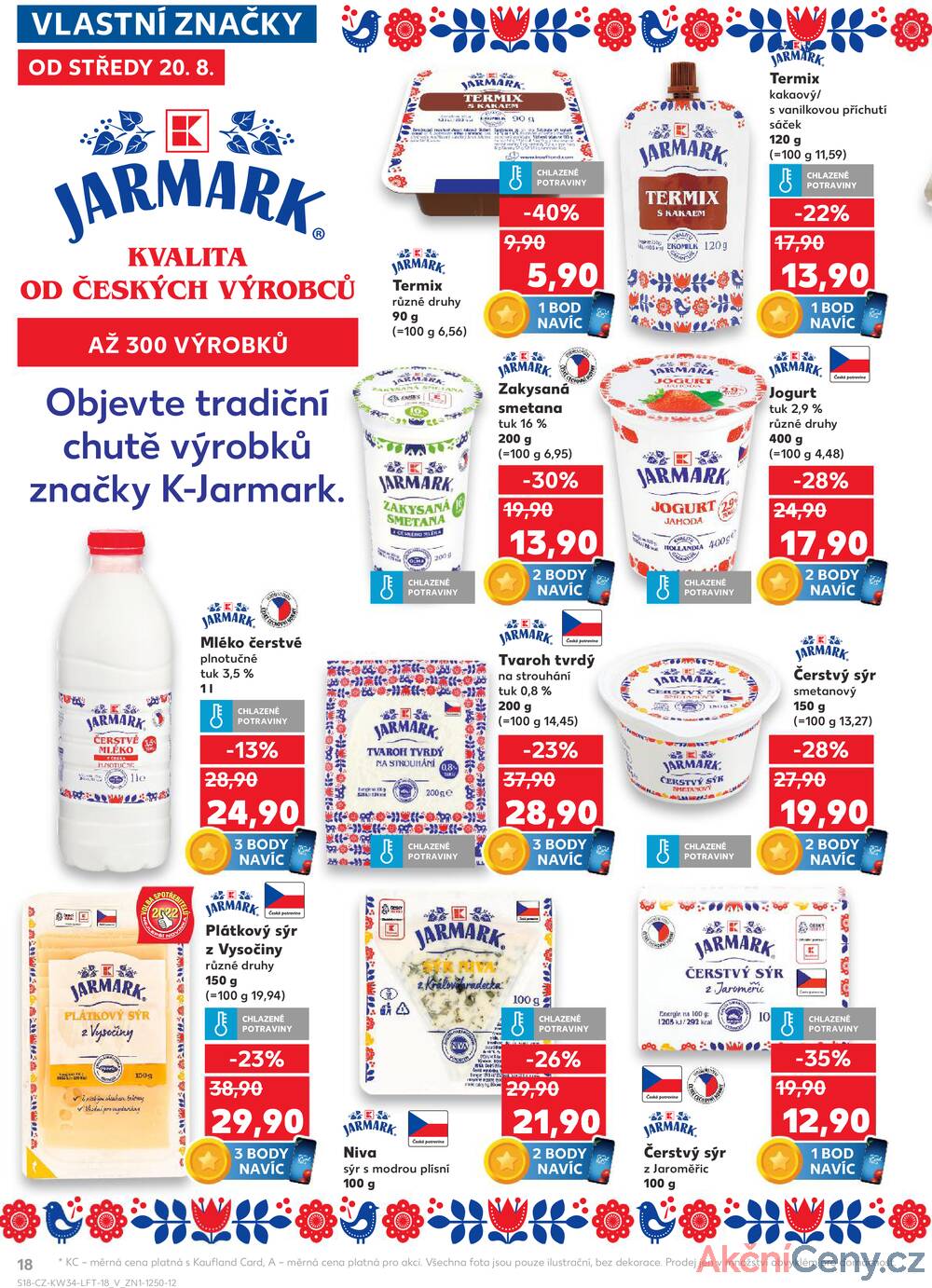 Leták Kaufland - Kaufland 20.8. - 26.8. - Kaufland - Rožnov pod Radhoštěm - Meziříčská - strana 18