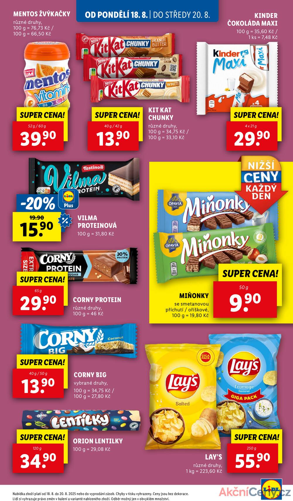 Leták Lidl - Lidl od 18.8. do 20.8.2025 - strana 29 Leták Lidl - Lidl od 18.8. do 20.8.2025 - strana 29