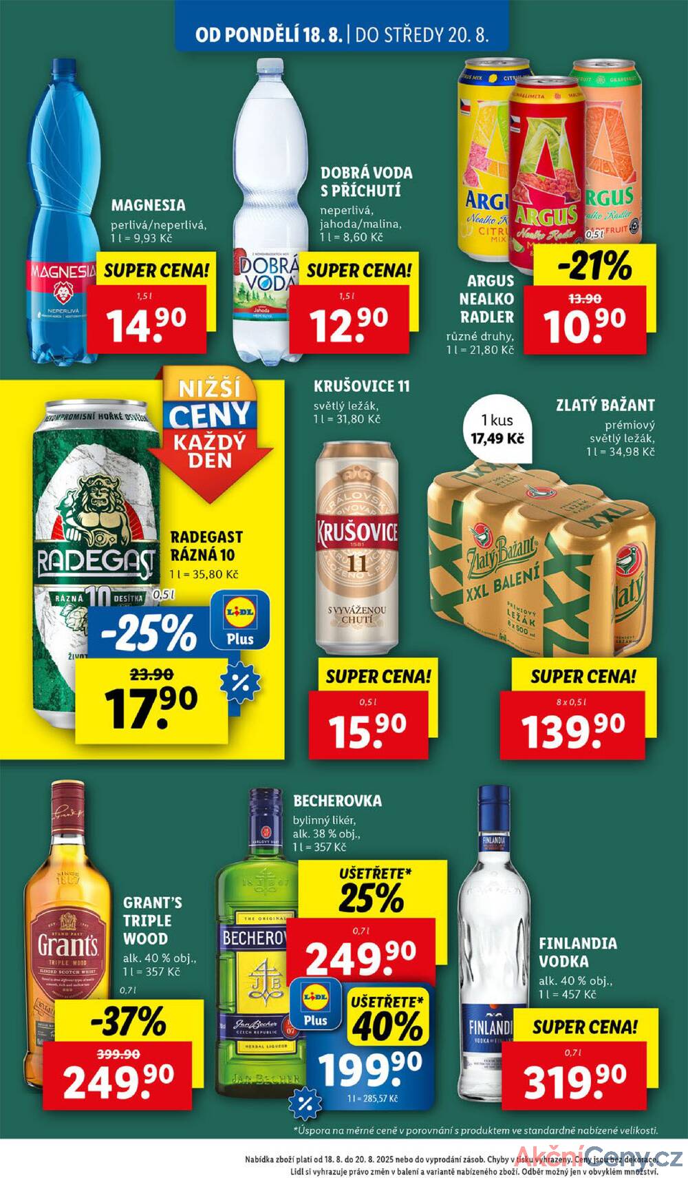 Leták Lidl - Lidl od 18.8. do 20.8.2025 - strana 32 Leták Lidl - Lidl od 18.8. do 20.8.2025 - strana 32