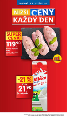 Lidl od 18.8. do 20.8.2025